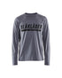 Blaklader - T-Shirt imprimé à manches longues #9400 Gris M