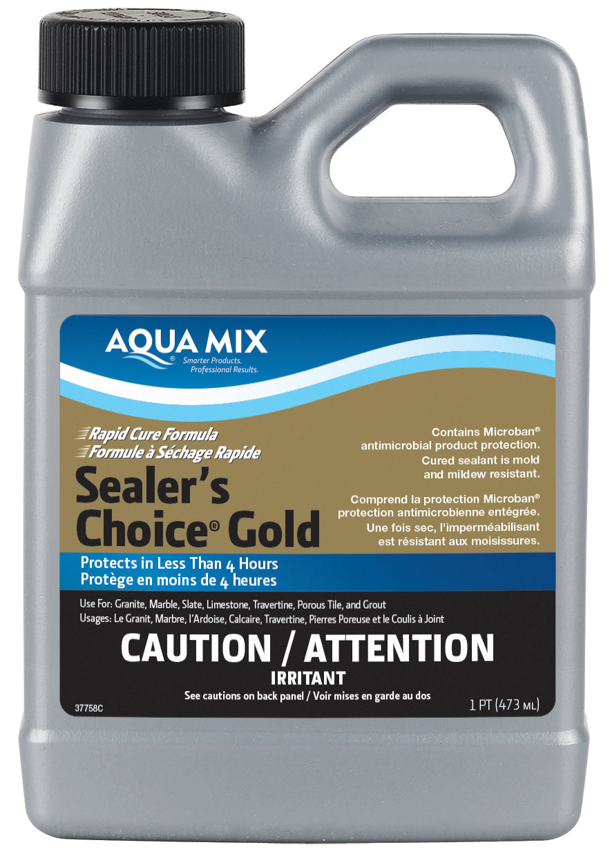 Aqua Mix - Scellant à coulis Sealer's Choice Gold 473 ml