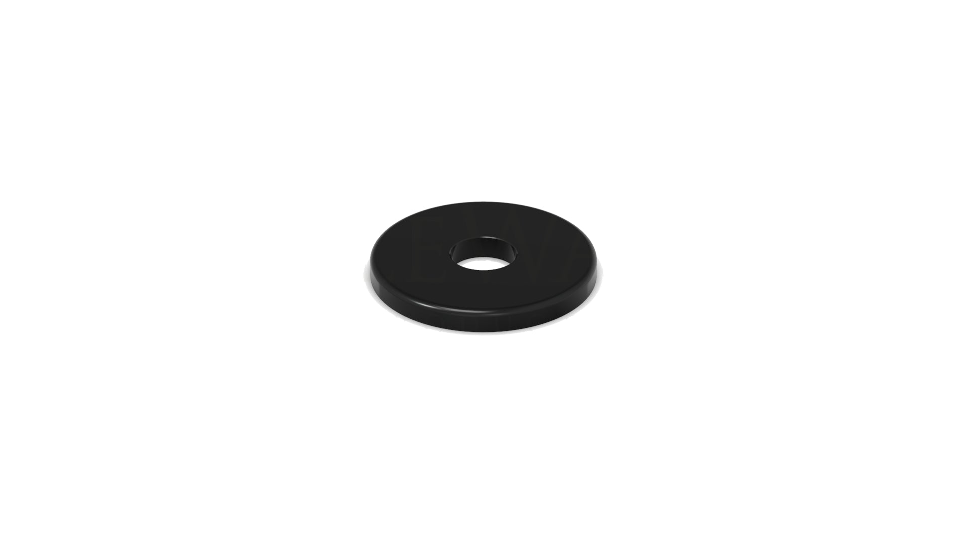 TileWare - Rondelle de protection en acier inoxydable chrome poli 1-1/4"