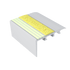Kinesik - Ecoglo C4-E20 Nez de marche photoluminescent pour tapis avec bande antidérapante jaune 2.7" (vendu en pied linéaire)