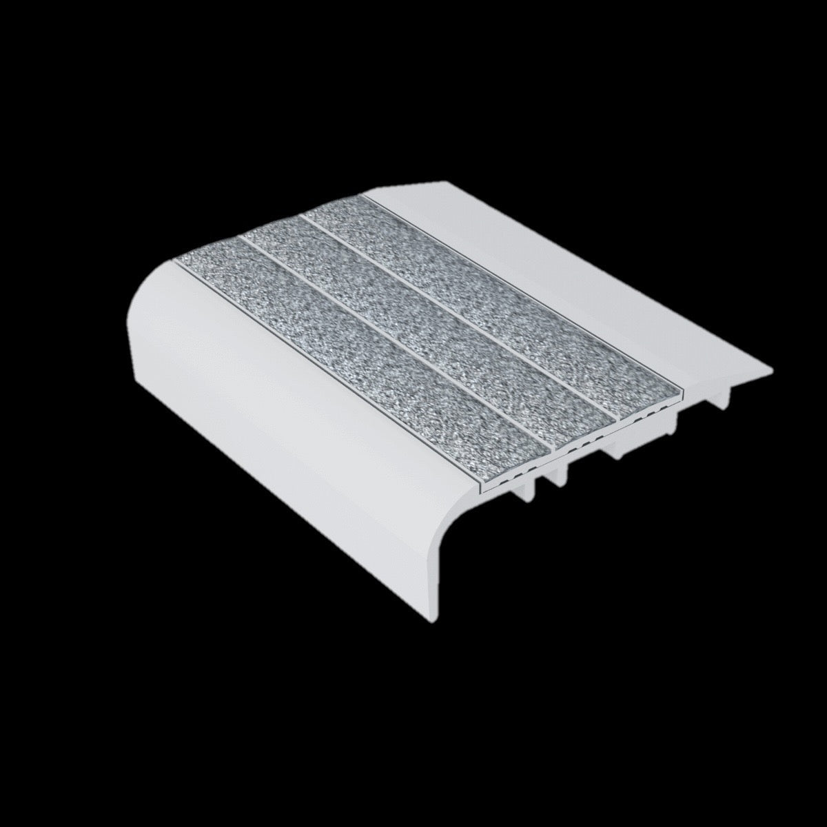 Kinesik - Carpet Stair Nosing C5 Alum. Base 8'