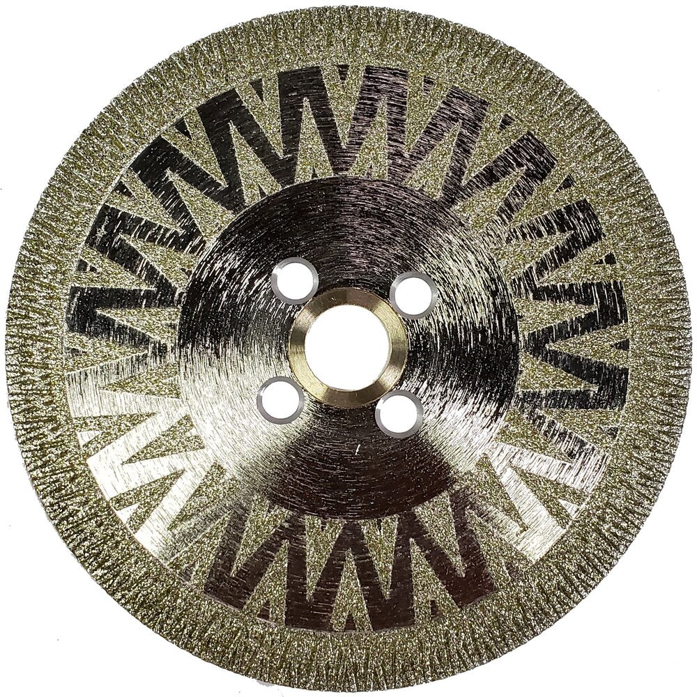 Core Abrasives - Lame de scie à tuiles à mailles dimantée à l'eau/à sec Almighty Cutter 4-1/2"