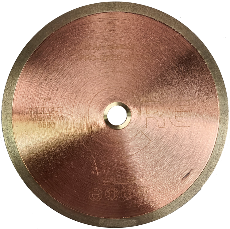 Core Abrasives - Lame de scie continue pour verre Glass HD 7"