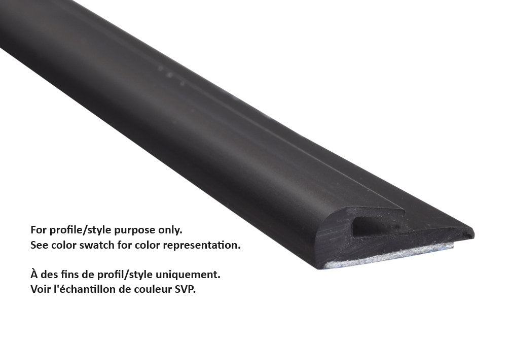 M-D PRO - Plinthe de finition murale Peel & Stick vinyle pour planchers résilients 1/8" (3.2 mm) x 12'