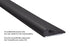 M-D PRO - Plinthe de finition murale Peel & Stick vinyle pour planchers résilients 1/8" (3.2 mm) x 12'
