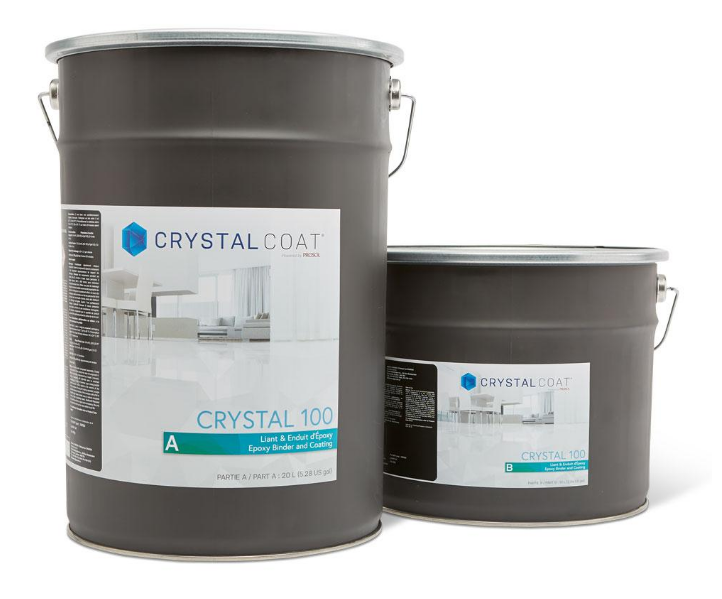 Crystal Pro - Revêtement à époxy Crystal 100 Partie B (2x2.5lt)