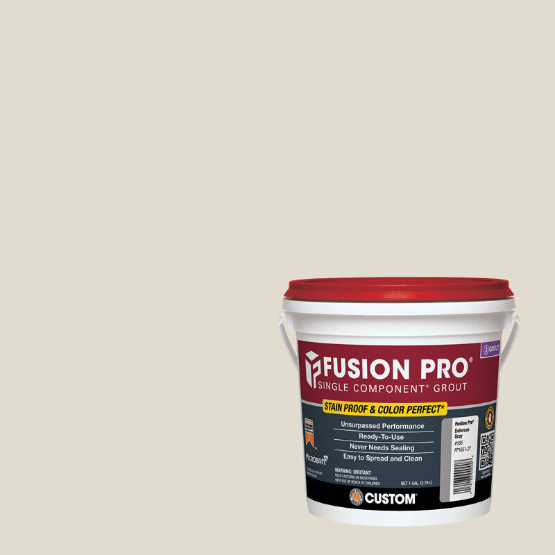 Custom Building Products - Coulis avec sable Fusion Pro Single Component #11 Snow White 1 gal