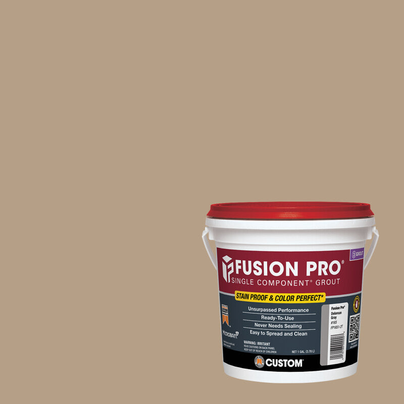 Custom Building Products - Coulis avec sable Fusion Pro Single Component #380 Haystack 1 gal