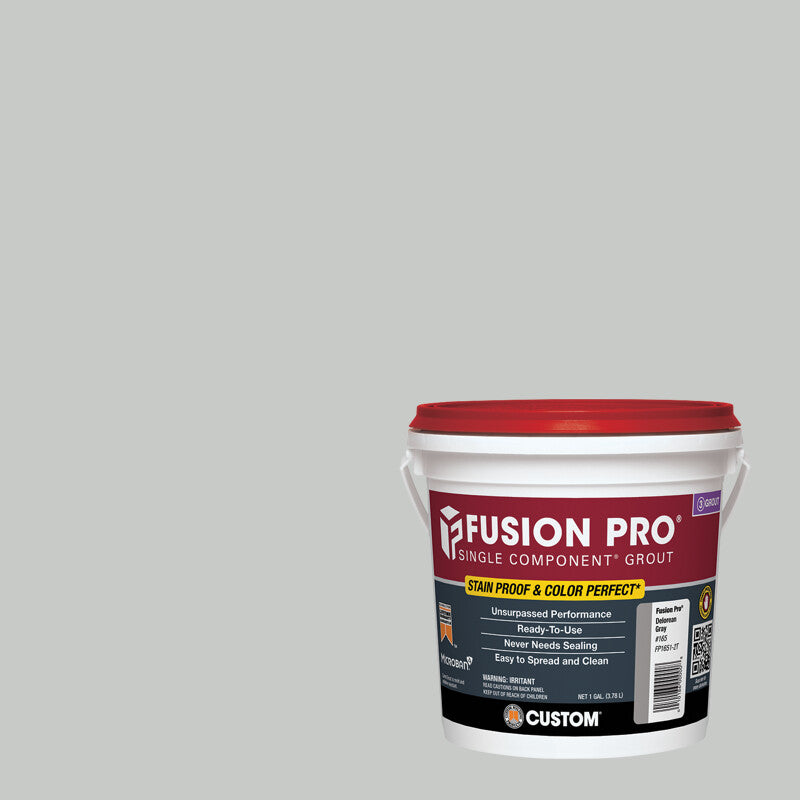 Custom Building Products - Coulis avec sable Fusion Pro Single Component #544 Rolling Fog 3.78 L