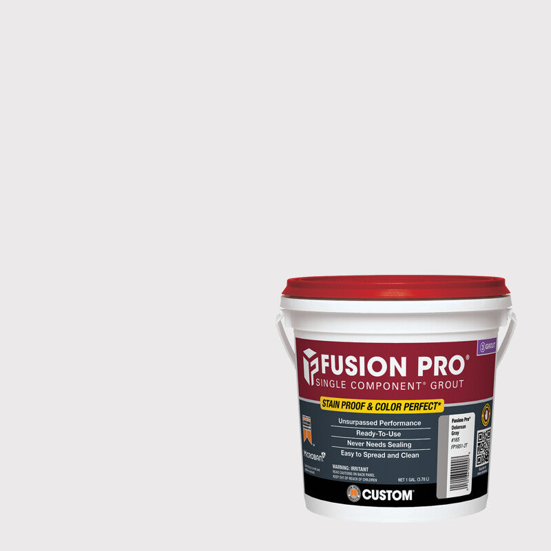 Custom Building Products - Coulis avec sable Fusion Pro Single Component #642 Ash 1 gal