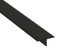 M-D PRO - Moulures en T en aluminium anodisé Noir Mat - 5/16" (8 mm) x 7/8" x 8'