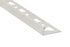 Prova - Moulure décorative pour bordure de céramique Pro-Coat aluminium à revêtement en poudre Grège coquillage mat - (10 mm) 3/8" x 8'