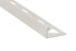 Prova - Moulure décorative pour bordure de céramique Pro-Coat aluminium à revêtement en poudre Grège coquillage mat - (12.5 mm) 1/2" x 8'