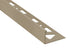 Prova - Moulure décorative pour bordure de céramique Pro-Coat aluminium à revêtement en poudre Titane mat - (16 mm) 5/8" x 8'