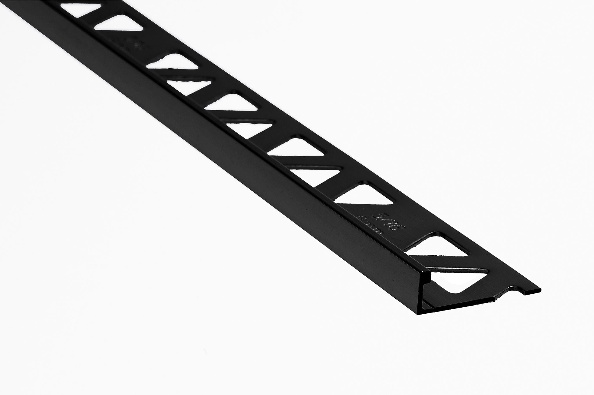 Prova - Moulure décorative plate pour bordure de céramique Prova Tile Edge Aluminium noir 5/16" (8 mm) x 96"
