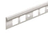M-D PRO - Capuchon de tapis Acier inoxydable 1/8" (3.2 mm) x 6" x 6"