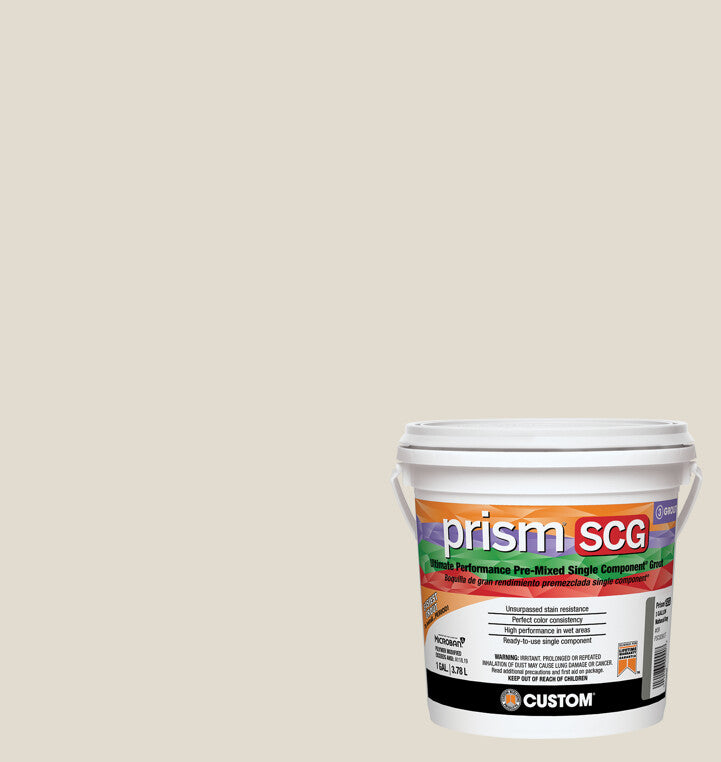 Custom Building Products - Couls pré-mélangé Prism SCG #11 Snow White 3.78 L