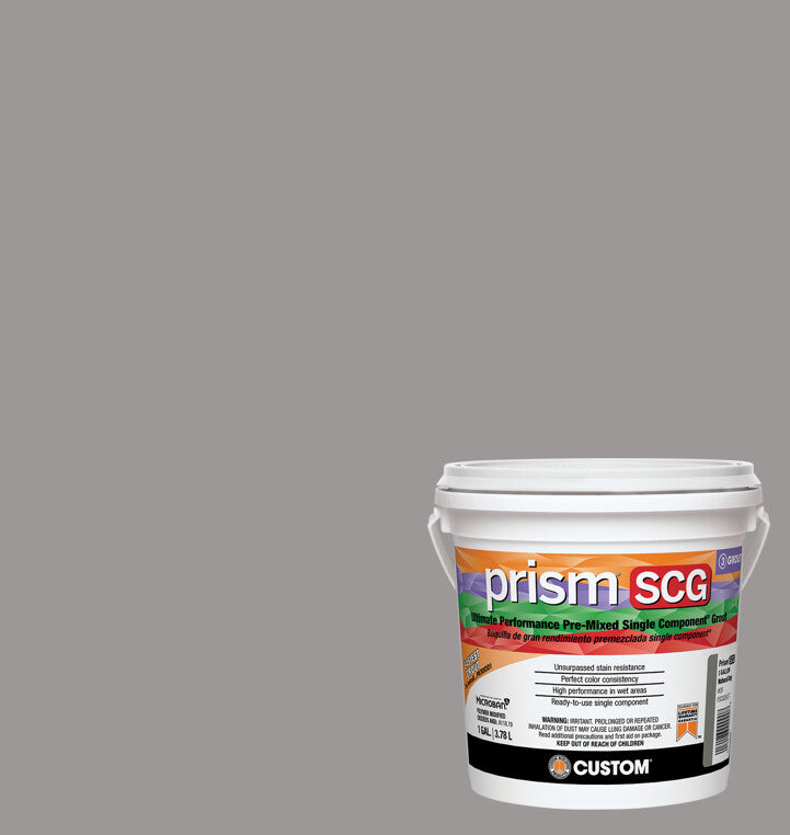 Custom Building Products - Couls pré-mélangé Prism SCG #165 Delorean Gray 3.78 L