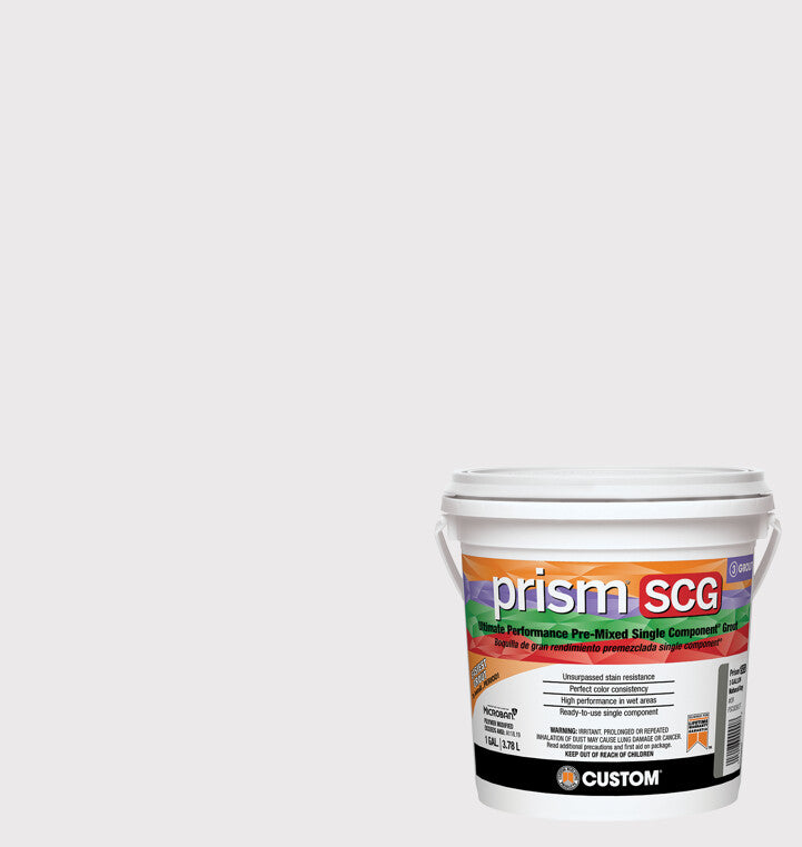 Custom Building Products - Couls pré-mélangé Prism SCG #642 Ash 3.78 L