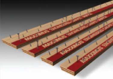 Traxx - Bande d'accroche extra-large 1" certifiée pour bois de qualité contractuelle - 400 pieds linéaires