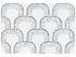 Anatolia - Cabana - River - Mosaïque de galets de marbre Flow, fini vieilli 19,8 x 39,1 cm