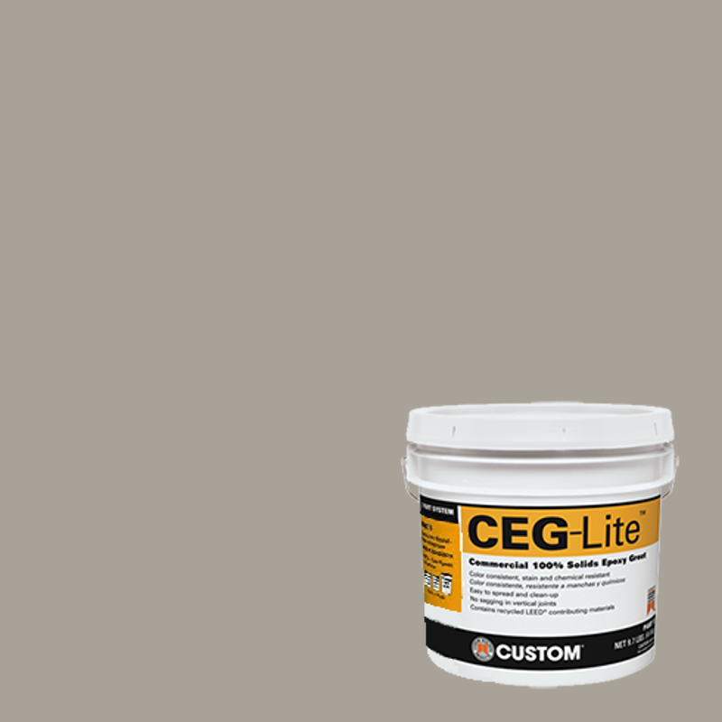 Custom Building Products - Coulis à l'époxy CEG-Lite Partie A #543 Driftwood 0.6 kg