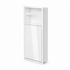 WC Niche Zvelt blanc lustré fermée
