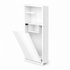 WC Niche Zvelt blanc lustré ouverte
