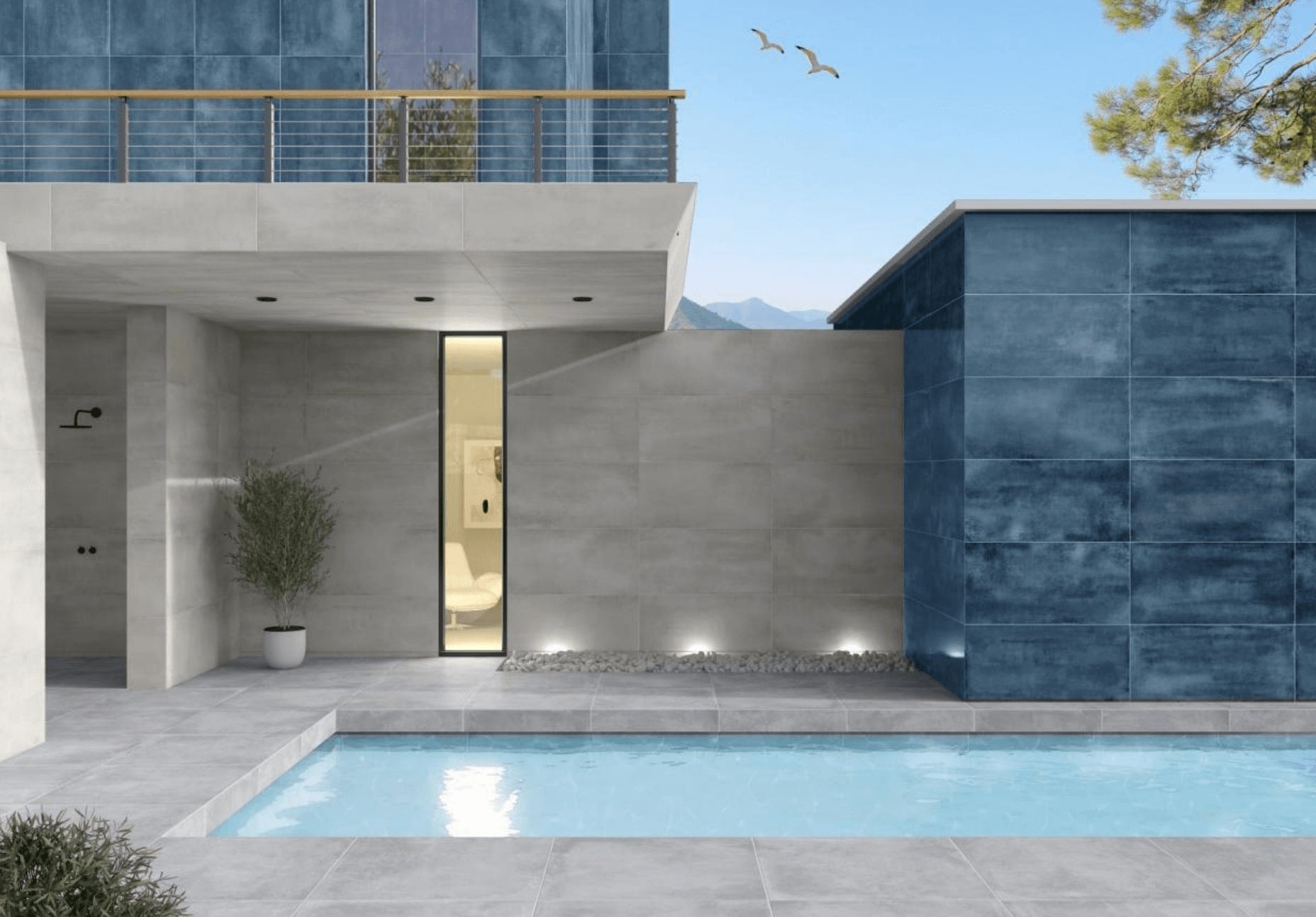 IP Céramique - Chrome - Blue