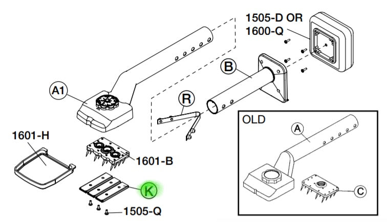 Crain - Inserts pour no. 505 (paquet de 3)