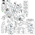 Crain - Vis de fixation excentrique pour no. 710