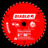 Diablo - Lame de scie de finition 40 dents 6-1/2"