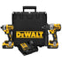 DeWalt - Ensemble de perceuse et visseuse à percussion sans balai sans fil 5AH 20V
