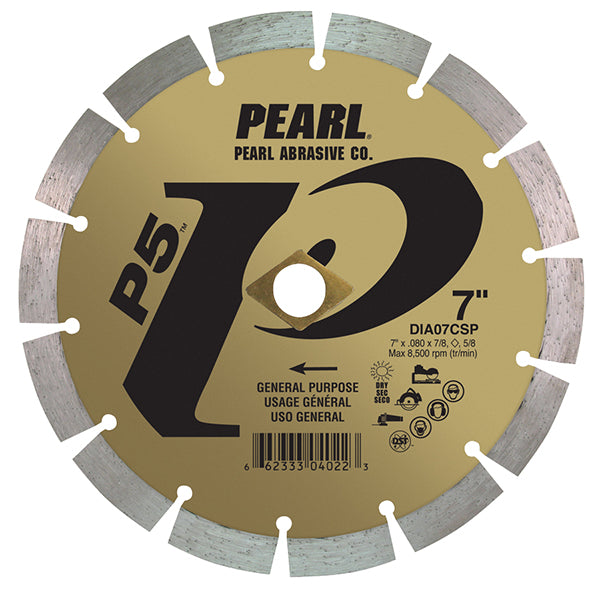 Pearl Abrasive - 4 X .070 X 20mm - 5/8 Seg. Lame Diamant