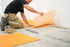 3' 2-3/4" x 34' 3/4" - 1/8" (3.5 mm) (110 ft²) - DITRA-PS Self-adhesive sheet uncoupling membrane for underfloor heating ||DITRAPS110