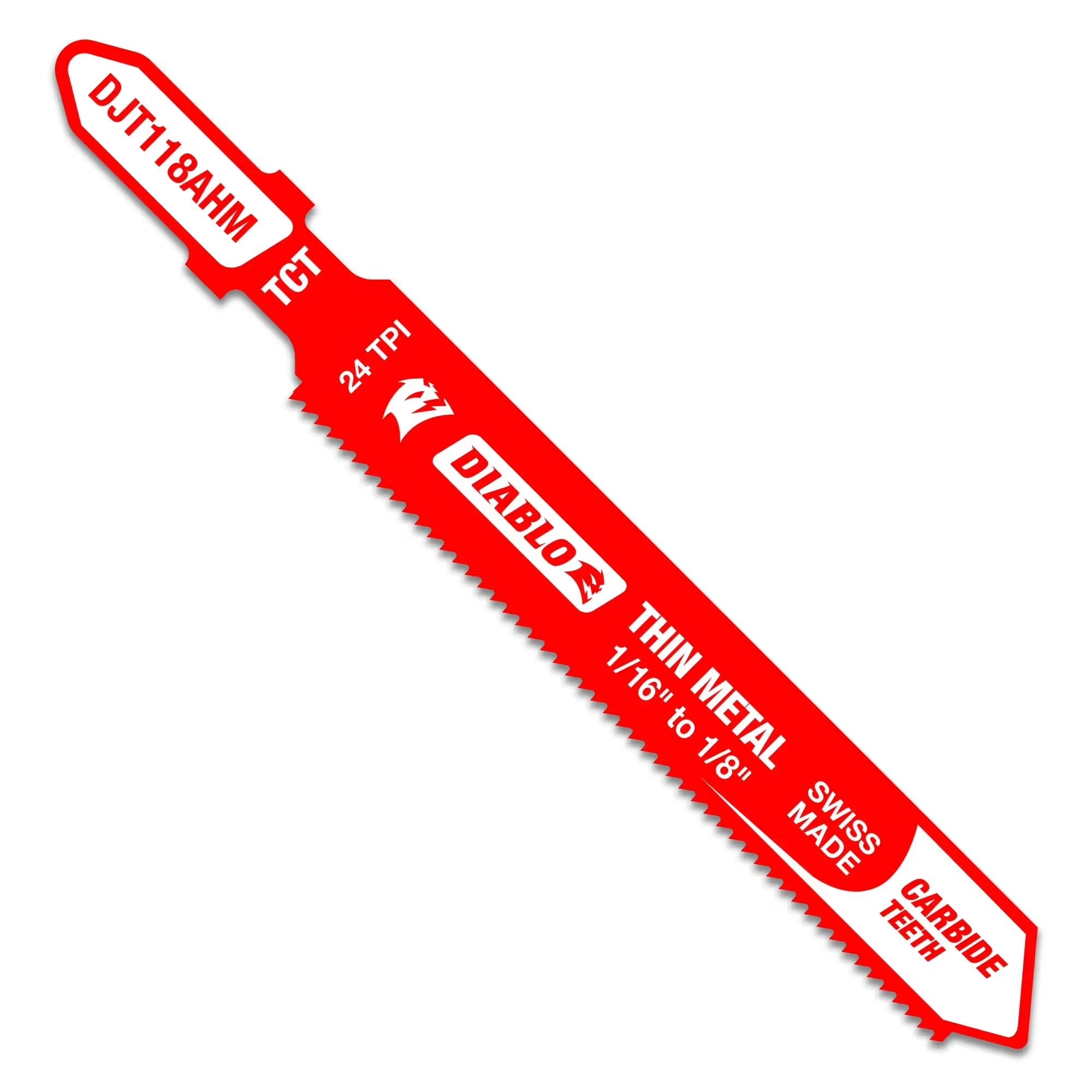 Diablo - Lame de scie sauteuse 24 TPI au carbure 3-1/4"