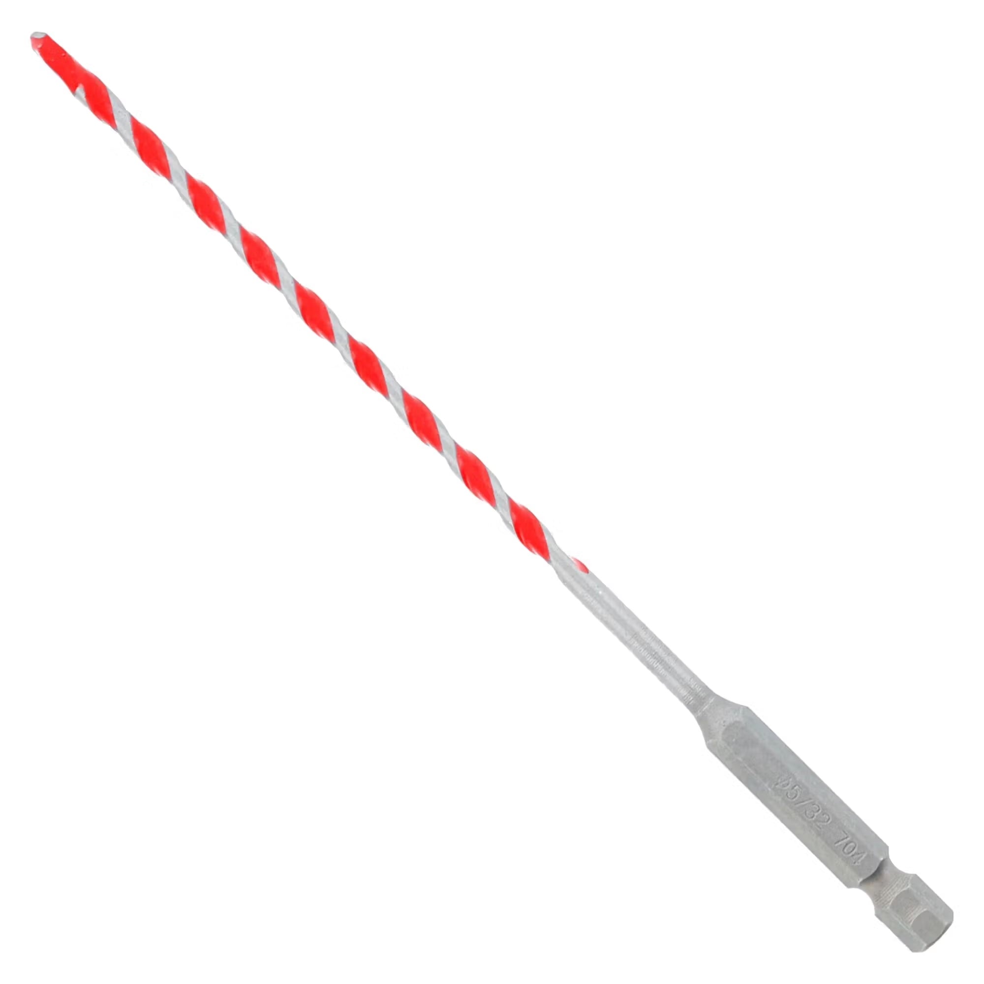 Diablo - Foret pour perceuse à percussion SPEEDemon à pointe au carbure rouge hexagonal 5/32" pour la maçonnerie (paquet de 5)