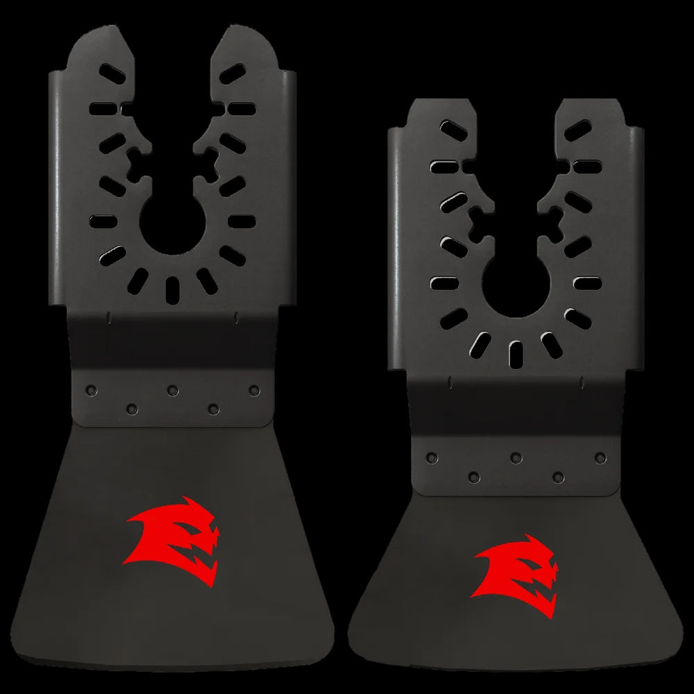 Diablo - Jeu de 2 grattoirs oscillants à usage universel en acier à haute teneur en carbone pour l'élimination des adhésifs