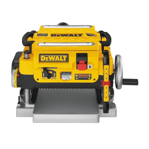 DeWalt - Planeuse à rabotage à deux vitesses et trois lames de 13 po