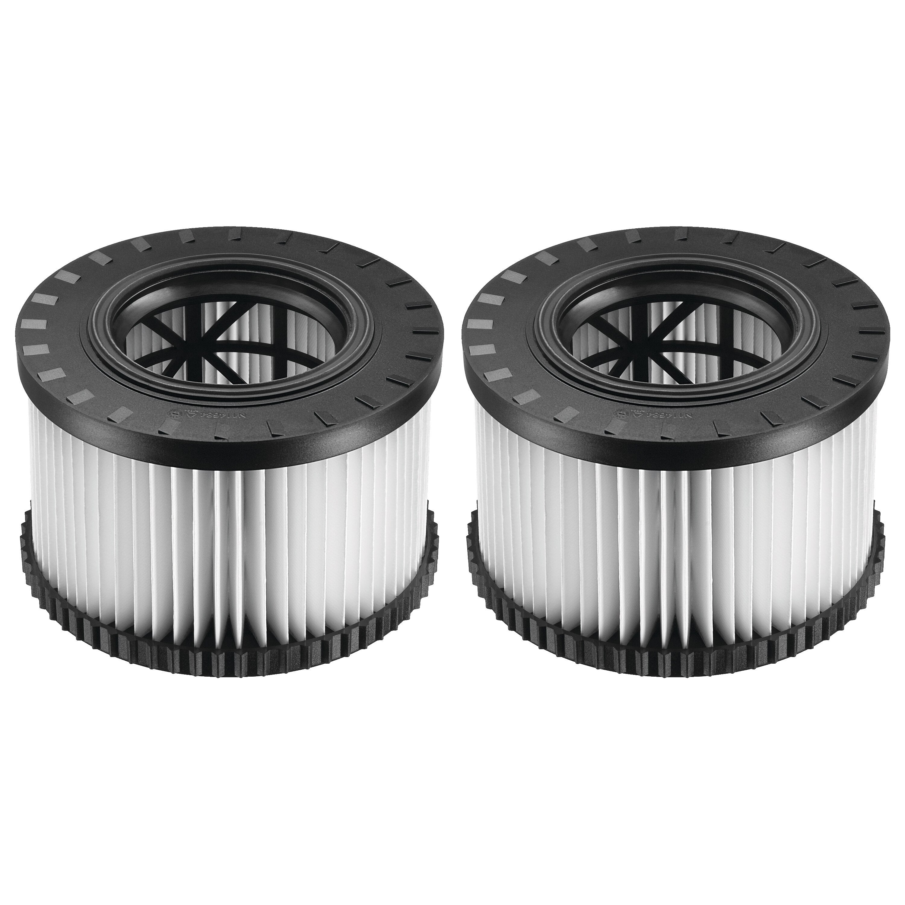 DeWalt - Ensemble de filtres HEPA de rechange pour extracteurs de poussière (type 2) DWV010 et DWV012