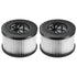 DeWalt - Ensemble de filtres HEPA de rechange pour extracteurs de poussière (type 2) DWV010 et DWV012