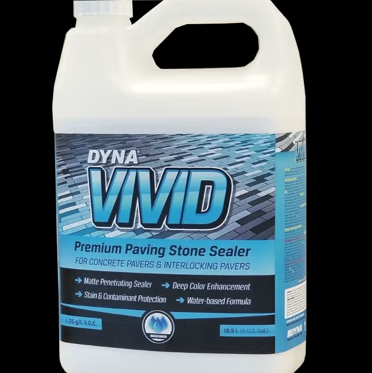 Dyna - Scellant pour pierres de pavage de qualité supérieure Vivid pour le béton et les pavés autobloquants 18.9L