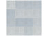 Anatolia - Plancher de céramique Tapestri Denim Blend Mat 7-3/4" x 7-3/4"