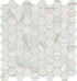Anatolia Ceramic Mosaic Mayfair Zebrino Glossy Hexagon – 1.25" || 4501-0152-1