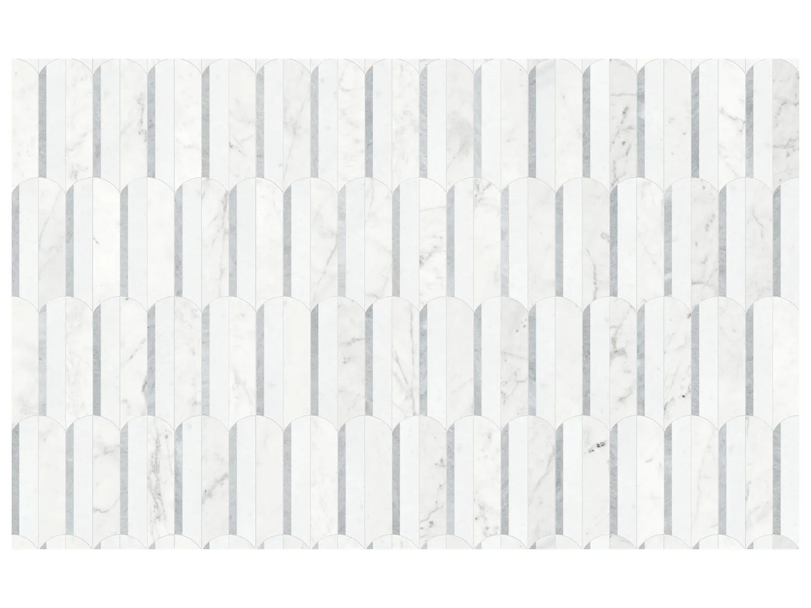 Utopio Hydros Natural Stone Mosaic - Dove ||5001-0402-0