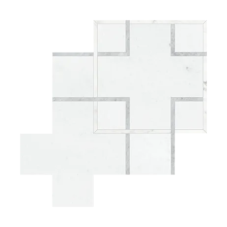 Utopio Schema Mosaïque Pierre Naturelle - Dove ||5001-0378-0