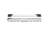 Schluter KERDI-LINE Drain linéaire encastré avec design de grille Solid - acier inoxydable (V4) chrome 3/4" x 43-5/16" ||KL1AR19EP110