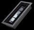 Inte-Grates - Trappe de ventilation Drop-In Series Texturée Noir 4" x 10"