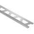 Schluter - SCHIENE Profilé de bordure pour mur/plancher acier inoxydable (V2) brossé 7/16" (11 mm) x 8' 2-1/2"