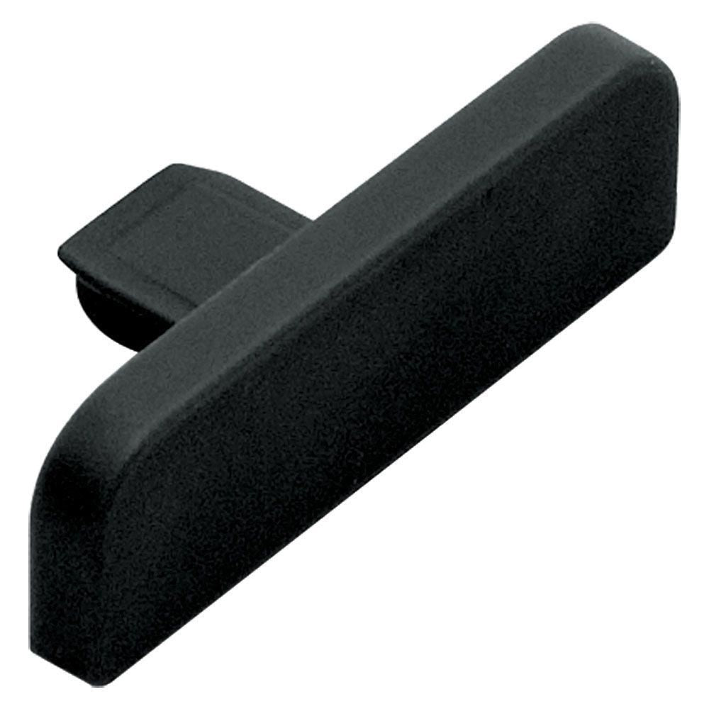 Schluter - TREP-SE/-S Cap de fermeture - plastique PVC noir 1-1/32" (26 mm)